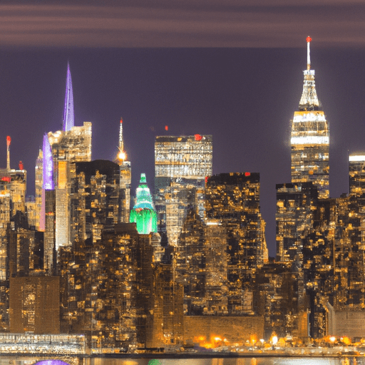 Captivating New York City Nightscapes: The Beauty Of Illuminated Skyscrapers