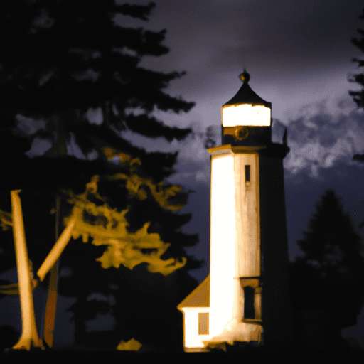 Haunted Sand Point Lighthouse in Escanaba