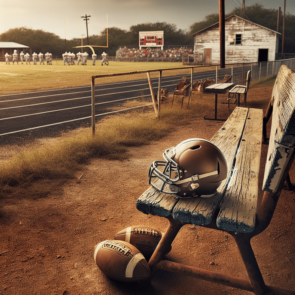 High School Football Game at the Jacksonville Fighting Indians Stadium