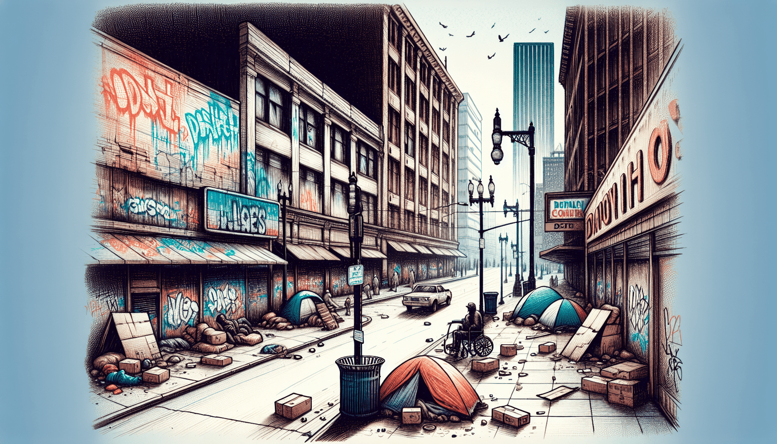 Desolate Streets: Homelessness in Portland